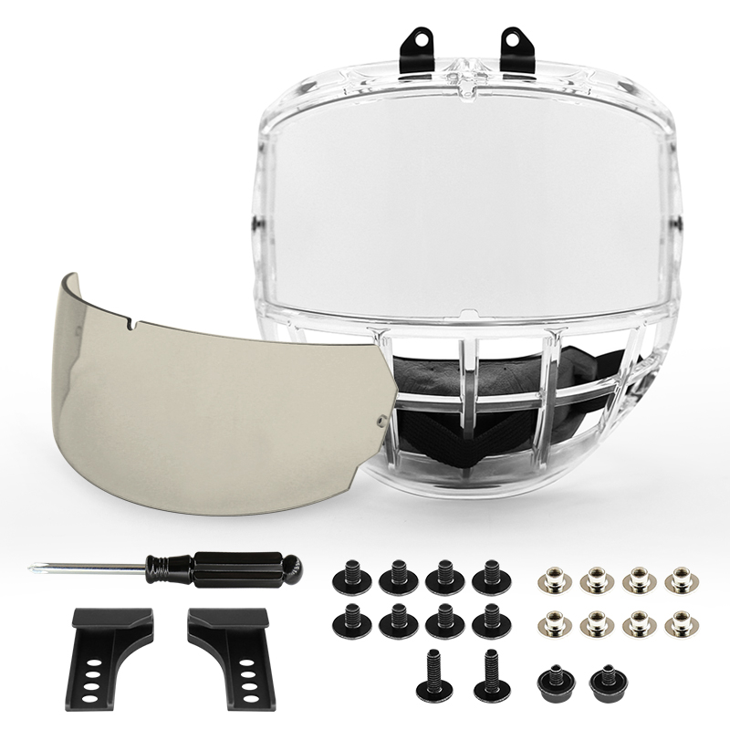 Barruan lainoaren aurkakoa, kanpoan marraduraren aurkako estaldura Junior Ice Hockey Cage XS ordezko multzoa