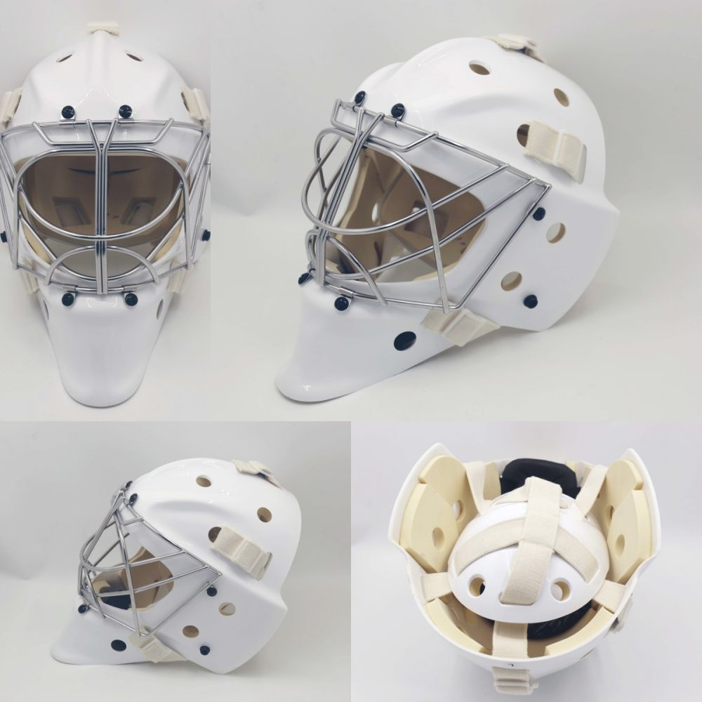 Goi-mailako izotz hockeyko atezainen kaskoetarako materialak hautatzeko funtsezko gogoetak