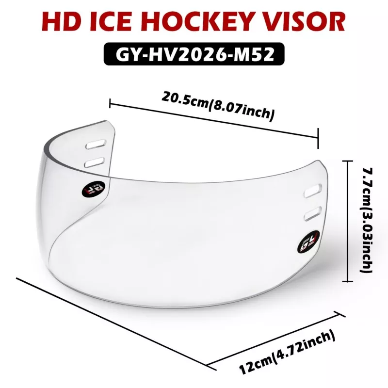 GYHOCKEY-ren bertsio ofiziala: 2026 HD Ice Hockey Visor seriea orain eskuragarri dago mundu osoan