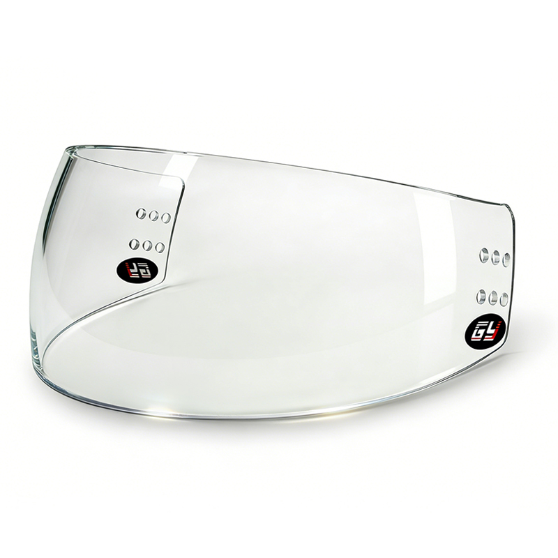 Premium Optical HD Izotz Hockey Visor | IFF Ziurtagiria Lainoaren aurkako Bisera arina